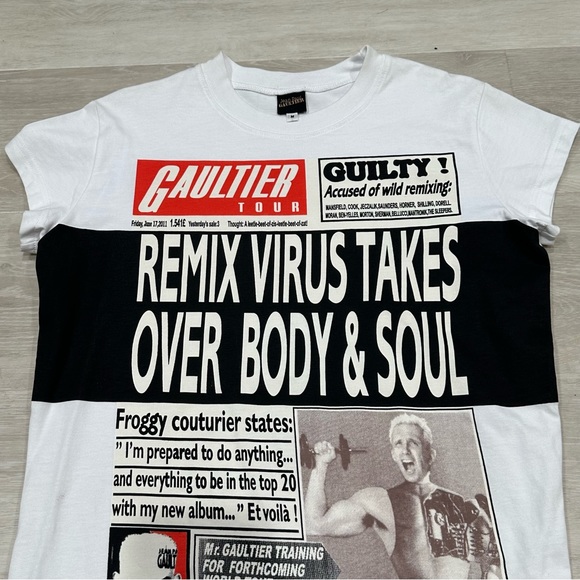 Exclusive Jean Paul Gaultier Designer Tshirt. - Picture 8 of 12